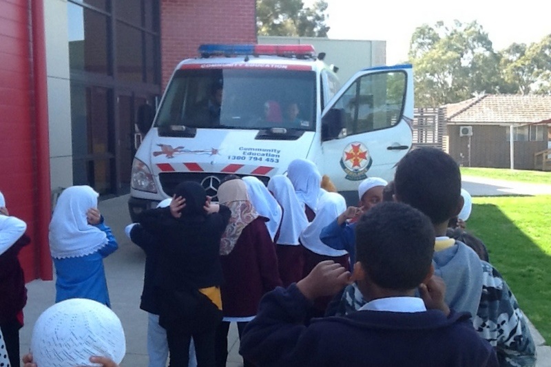 Ambulance Victoria Visits the Foundation Students